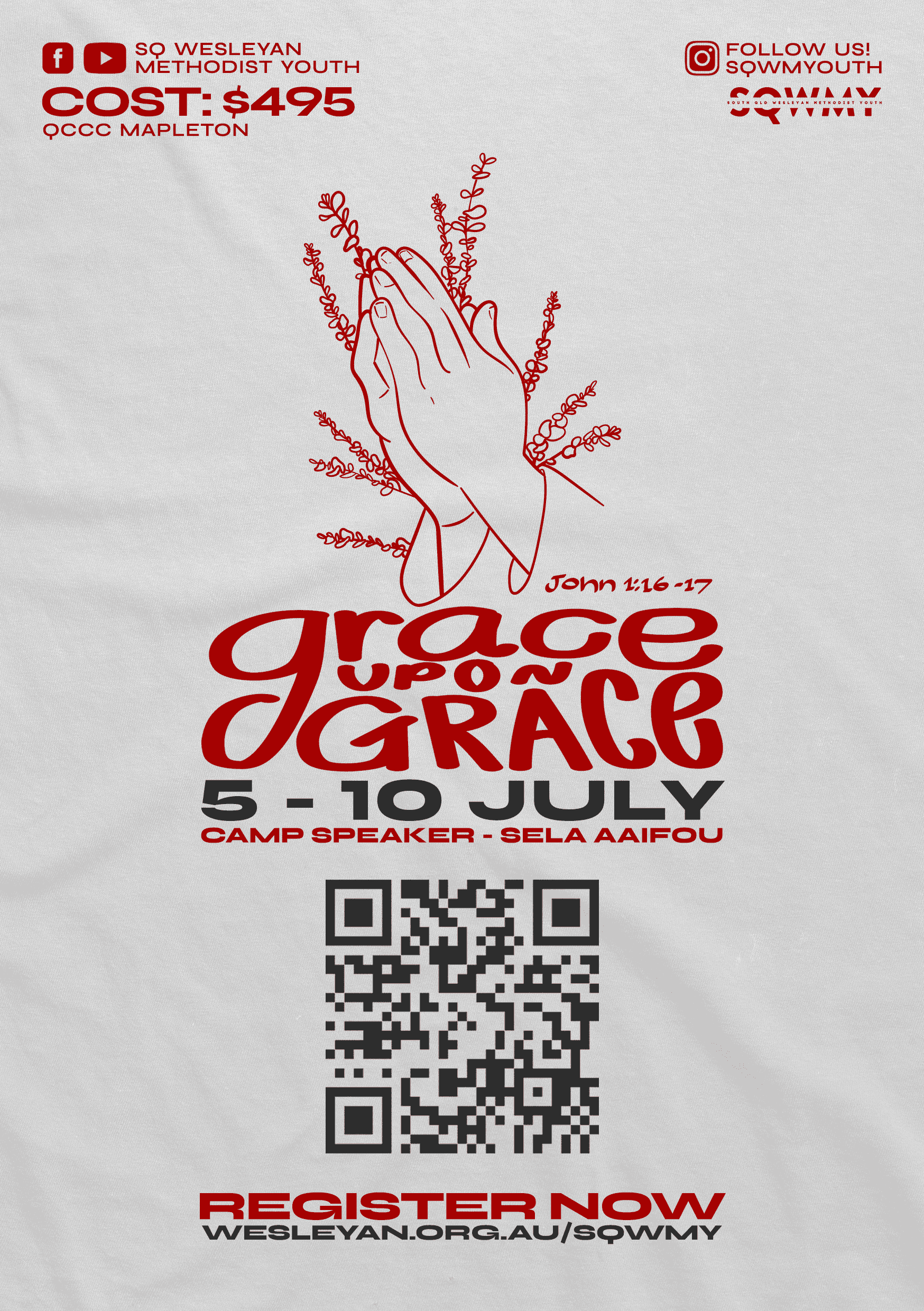 High School Camp 2025 Flyer